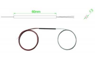 Optical Fiber Coupler Fbt Type with Steel Tube Packaging