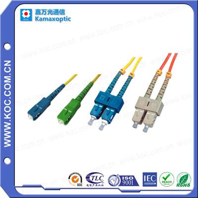 fiber optic Sc Sm Lszh Patch Cord 15m