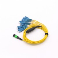 MPO-Sc Fiber Optic Solutions Fanout Cable with 10 Meters